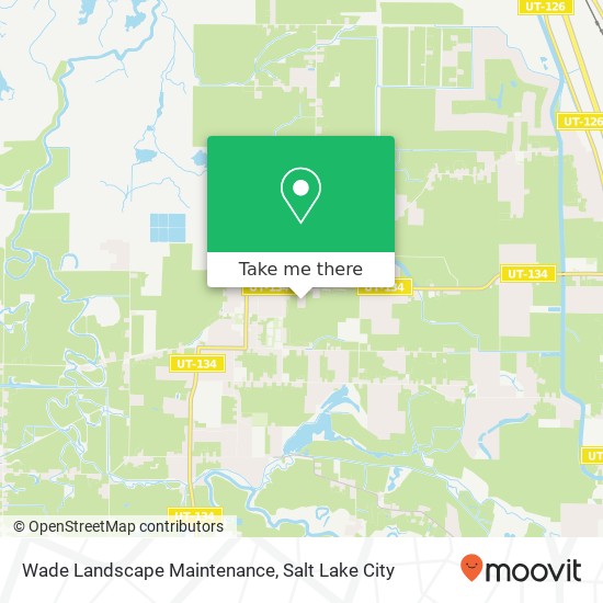 Wade Landscape Maintenance map