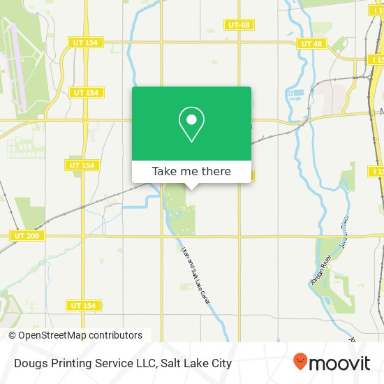 Mapa de Dougs Printing Service LLC