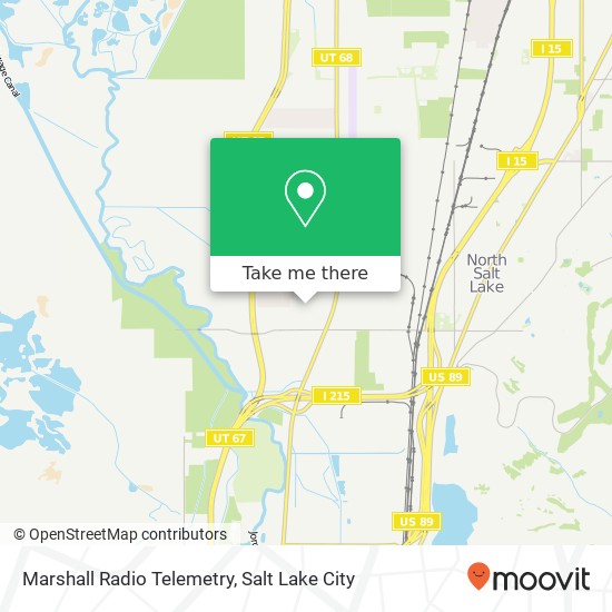 Marshall Radio Telemetry map