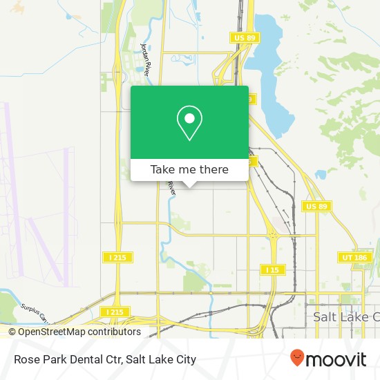 Rose Park Dental Ctr map