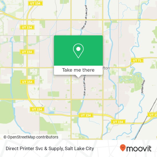 Direct Printer Svc & Supply map