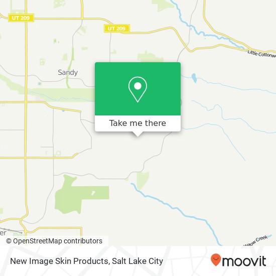 New Image Skin Products map