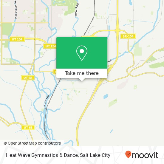 Mapa de Heat Wave Gymnastics & Dance