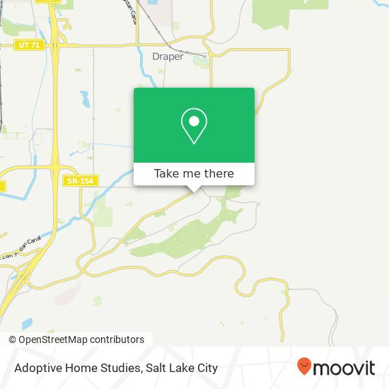 Adoptive Home Studies map