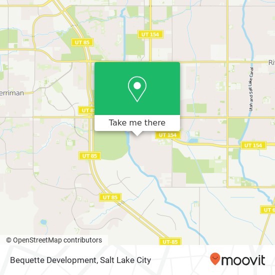 Bequette Development map