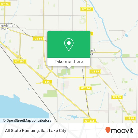 All State Pumping map