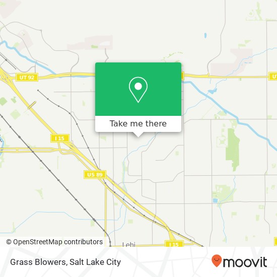 Grass Blowers map