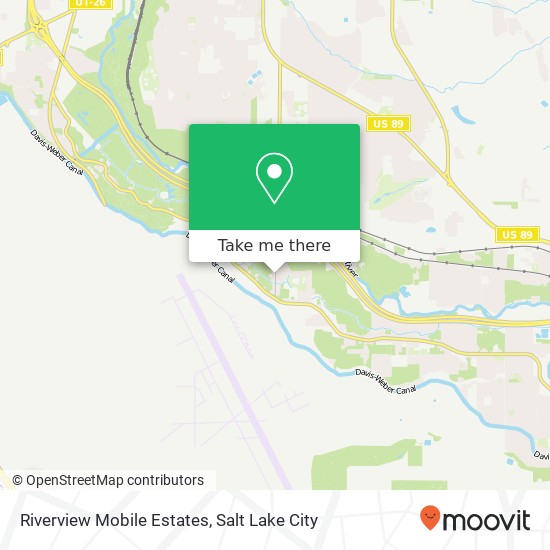 Mapa de Riverview Mobile Estates