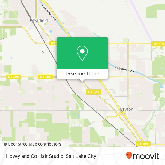 Mapa de Hovey and Co Hair Studio