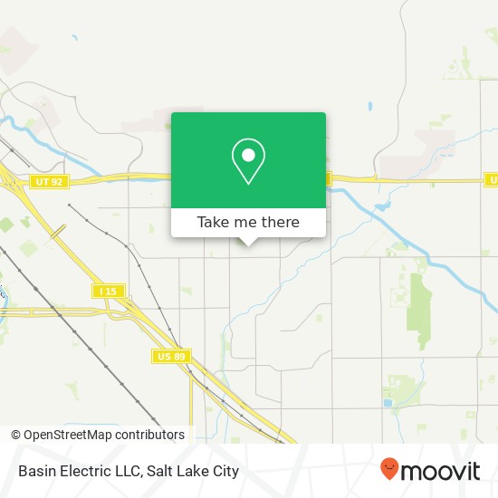 Mapa de Basin Electric LLC