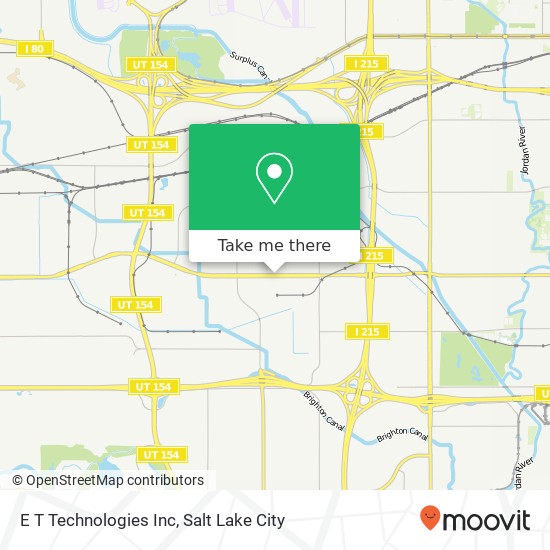 E T Technologies Inc map