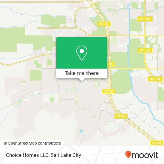 Mapa de Choice Homes LLC