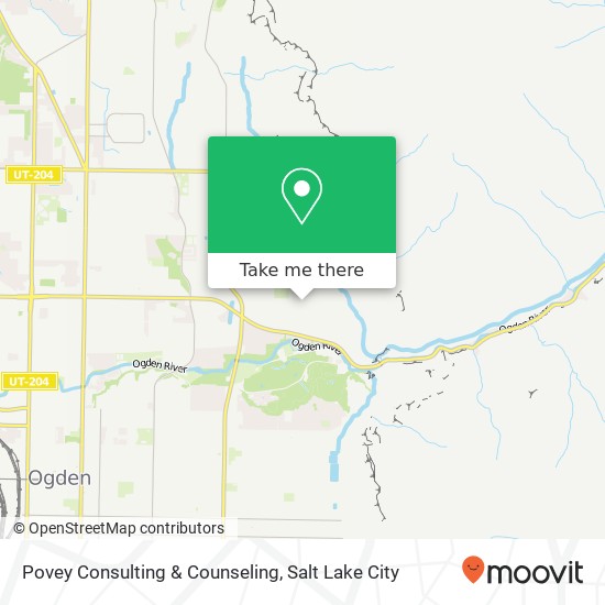 Povey Consulting & Counseling map