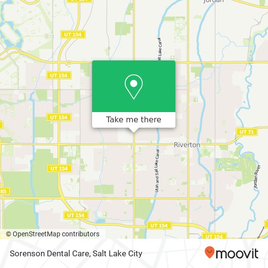 Sorenson Dental Care map