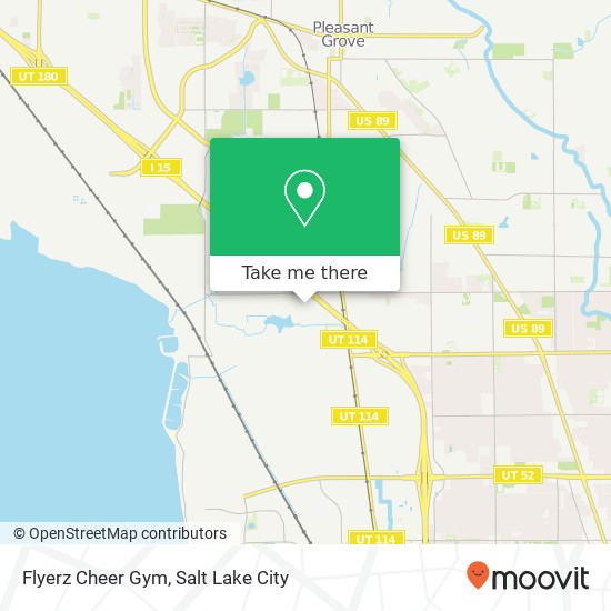 Flyerz Cheer Gym map