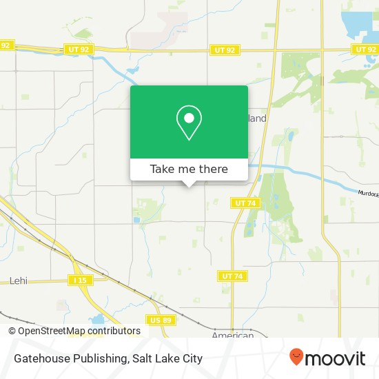 Mapa de Gatehouse Publishing