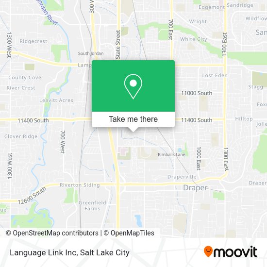 Language Link Inc map