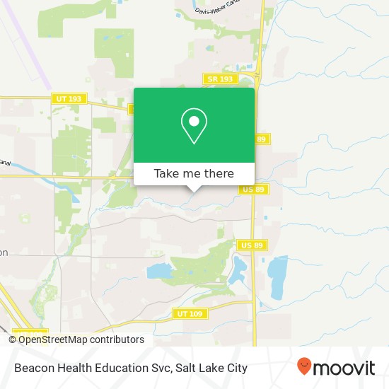 Beacon Health Education Svc map