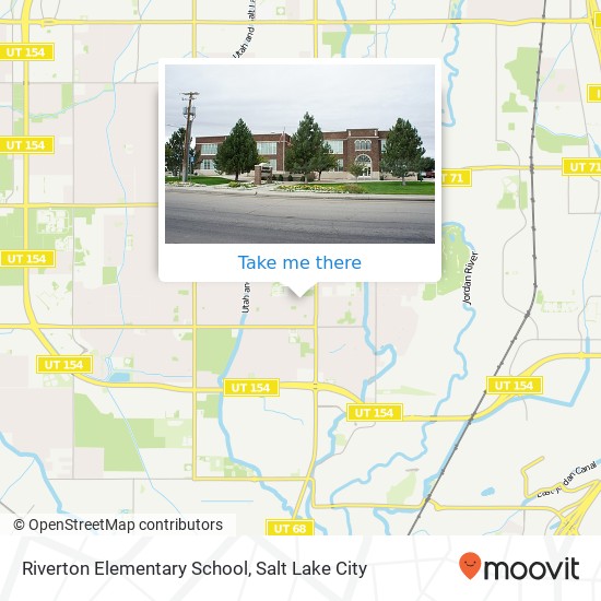 Riverton Elementary School map