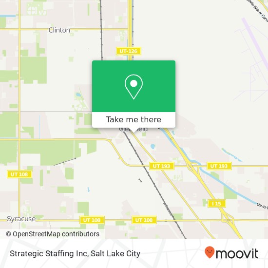 Strategic Staffing Inc map