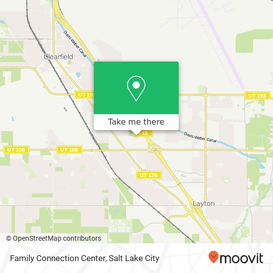 Family Connection Center map