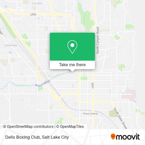 Dells Boxing Club map