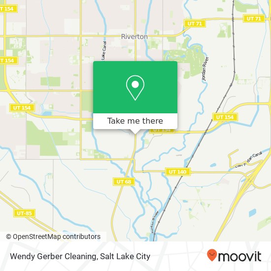 Wendy Gerber Cleaning map