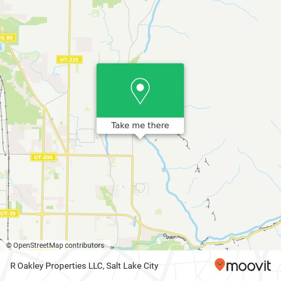R Oakley Properties LLC map