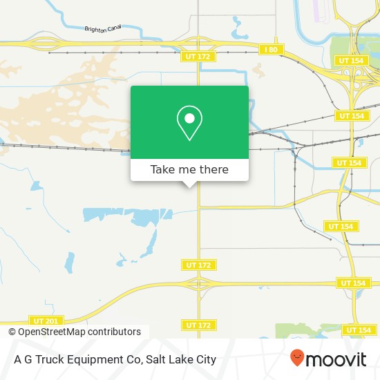 A G Truck Equipment Co map