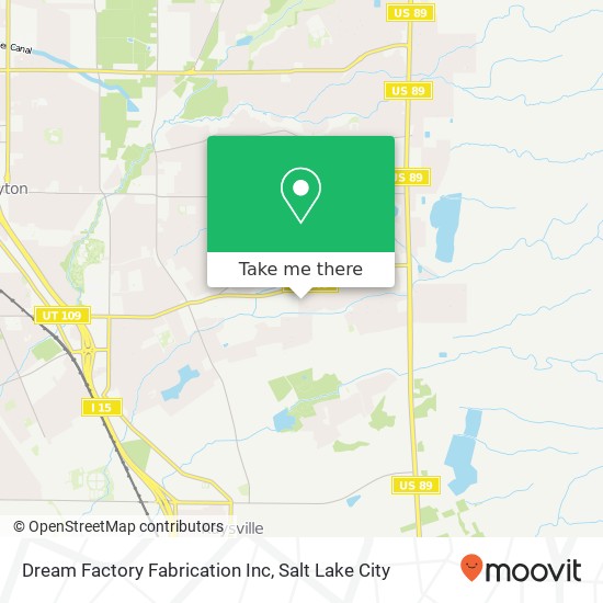 Dream Factory Fabrication Inc map