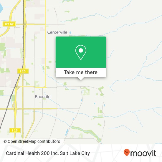 Cardinal Health 200 Inc map