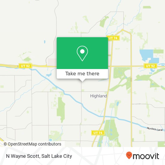 N Wayne Scott map