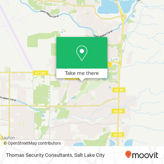 Mapa de Thomas Security Consultants