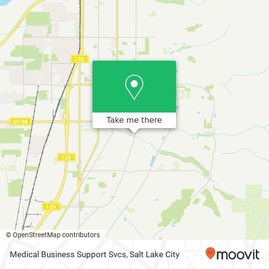 Medical Business Support Svcs map