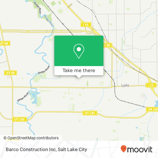 Barco Construction Inc map