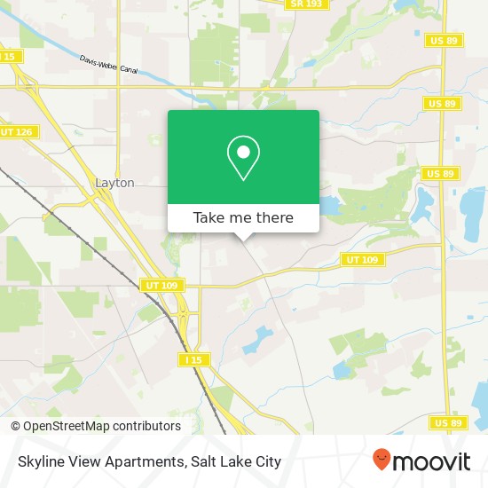 Skyline View Apartments map