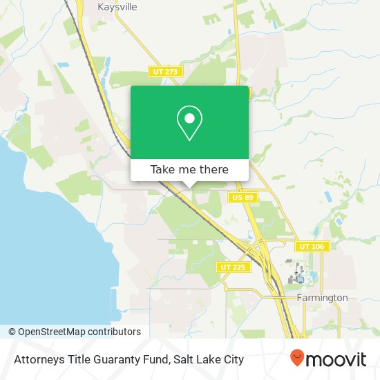 Attorneys Title Guaranty Fund map