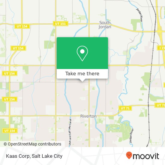 Kaas Corp map