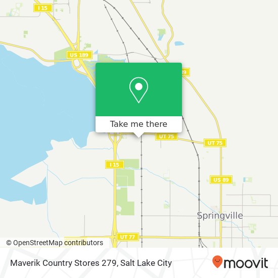 Mapa de Maverik Country Stores 279
