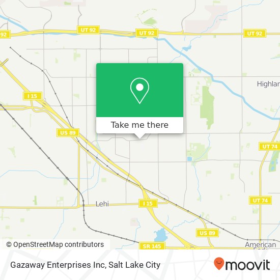 Mapa de Gazaway Enterprises Inc