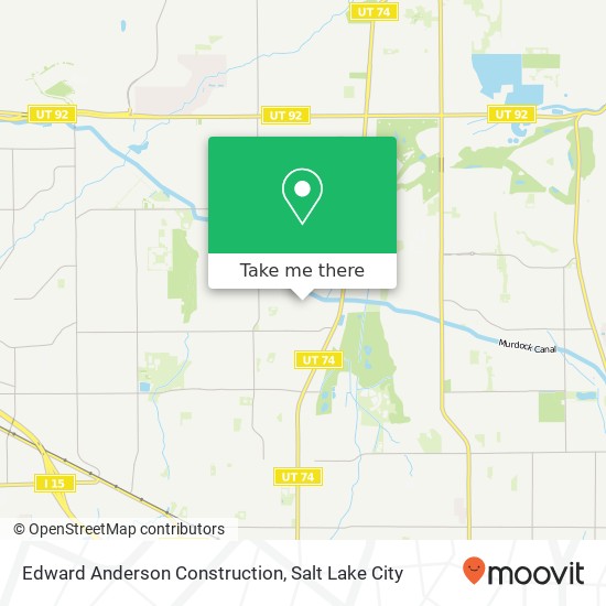 Mapa de Edward Anderson Construction