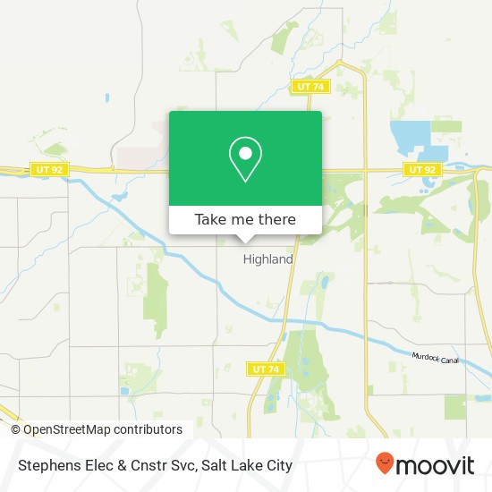 Stephens Elec & Cnstr Svc map