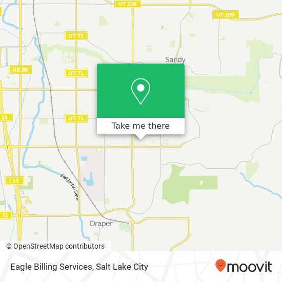 Eagle Billing Services map