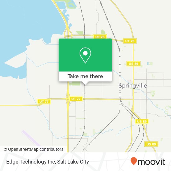 Mapa de Edge Technology Inc