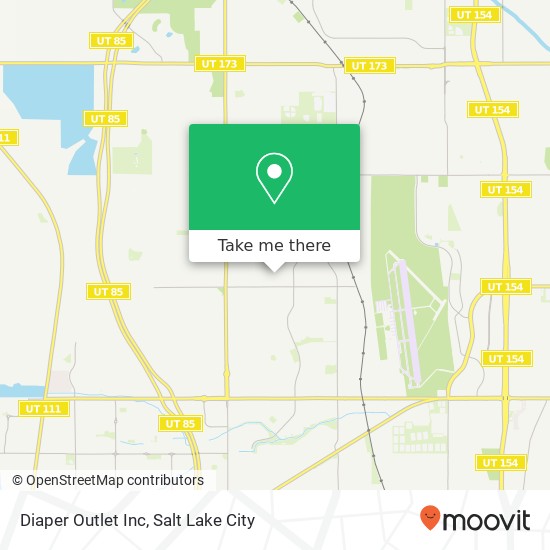 Diaper Outlet Inc map