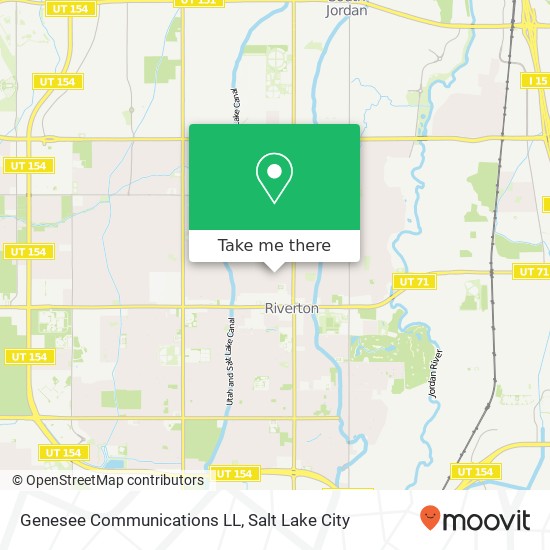 Genesee Communications LL map