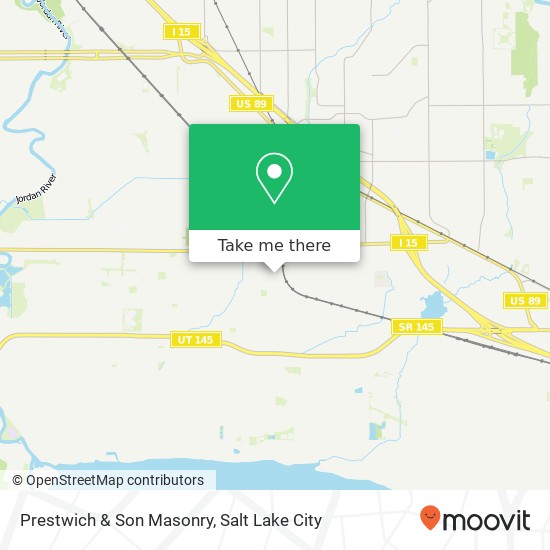 Prestwich & Son Masonry map