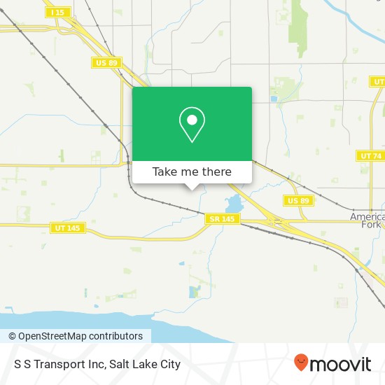 S S Transport Inc map