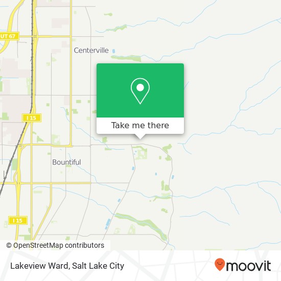 Lakeview Ward map