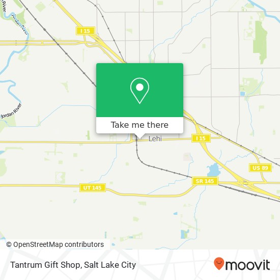 Tantrum Gift Shop map